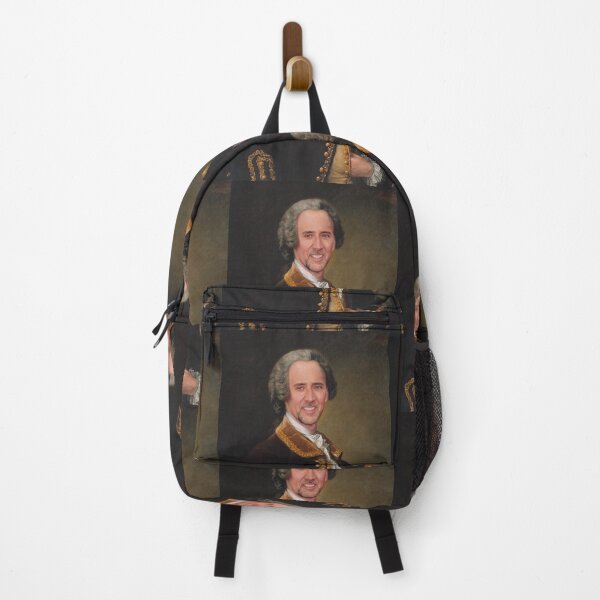 Item preview, Nicolas Cage shower curtain, tshirt, portrait, painting designed and sold by fkingrainbow.