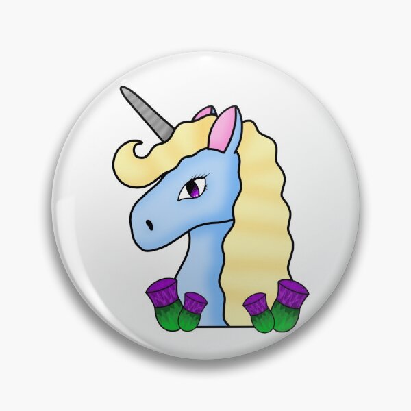 Item preview, Unicorn & thistles  designed and sold by Melville-Magic.