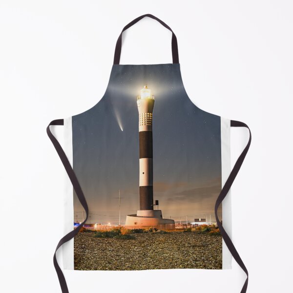 Item preview, Dungeness lighthouse comet NEOWISE designed and sold by rogerstanger.