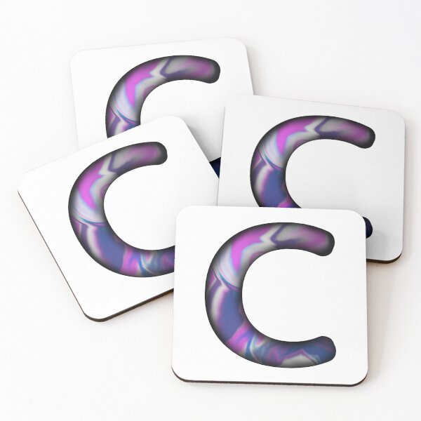 Item preview,  Letter C wavy aestetic vibe designed and sold by Rime-art.