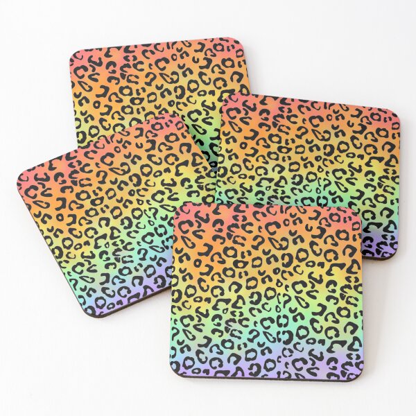 Item preview, Rainbow leopard print design designed and sold by L1221e92.