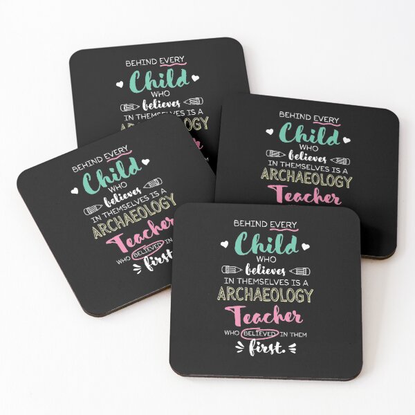 Item preview, Great Archaeology Teacher who believed - Appreciation Quote designed and sold by betternotes.