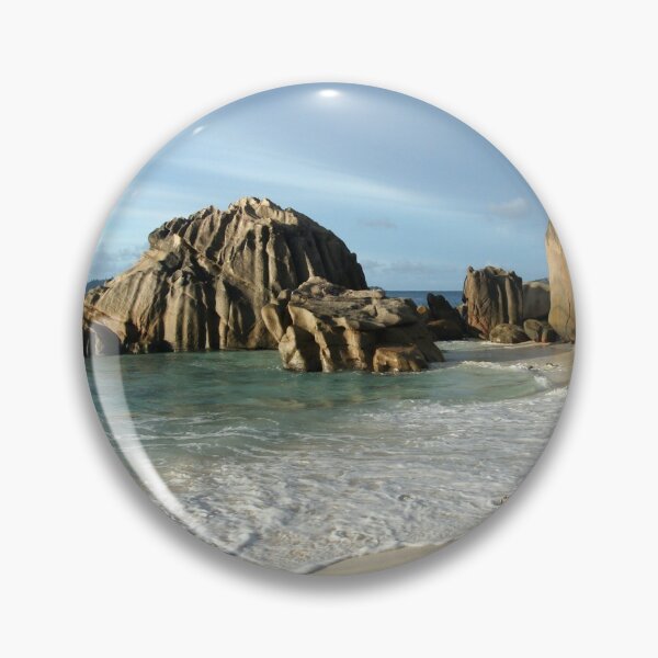 Item preview, Paradise beach Anse Patates in Seychelles, La Digue designed and sold by AniSolanni.