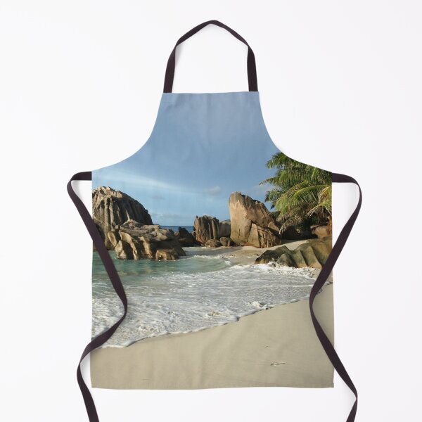 Item preview, Paradise beach Anse Patates in Seychelles, La Digue designed and sold by AniSolanni.