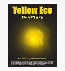 Yellow Eco Photographic Print