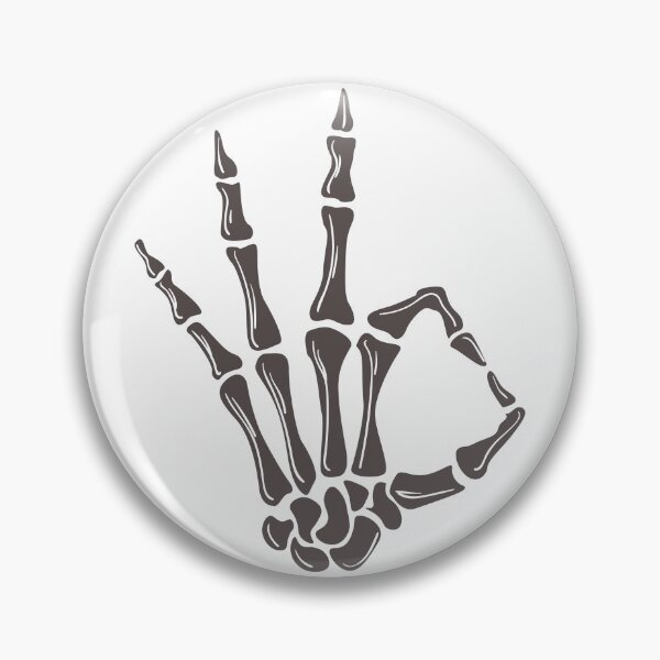 Item preview, skeleton hand  designed and sold by Salwa Alshehri.