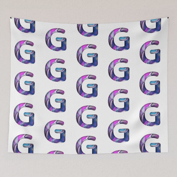 Item preview, Letter G wavy aestetic vibe designed and sold by Rime-art.