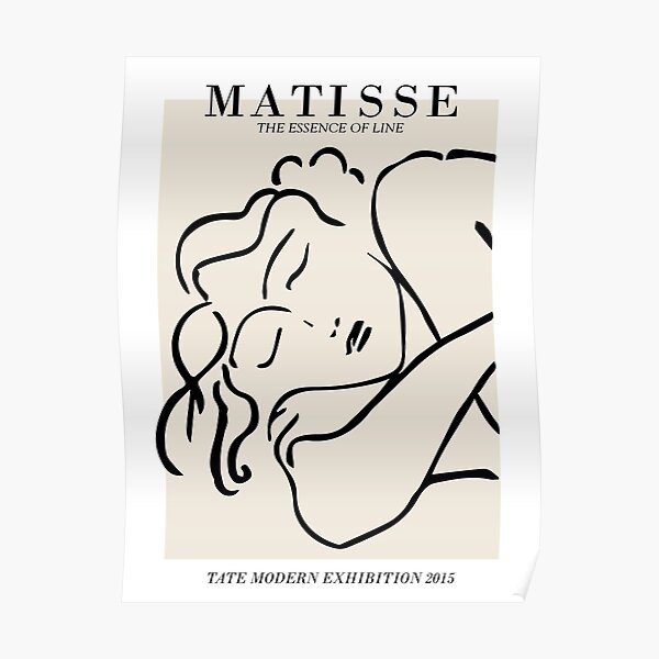 Henri Matisse - Esencia de línea - Estampados Póster