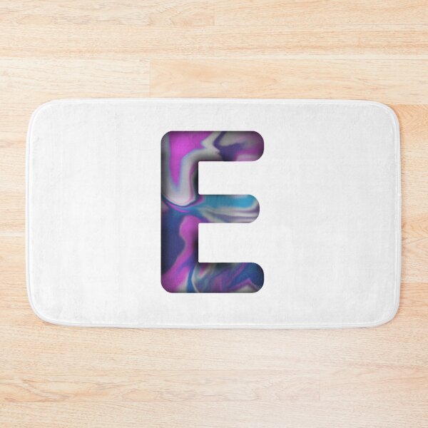 Item preview, letter E wavy aestetic vibe designed and sold by Rime-art.