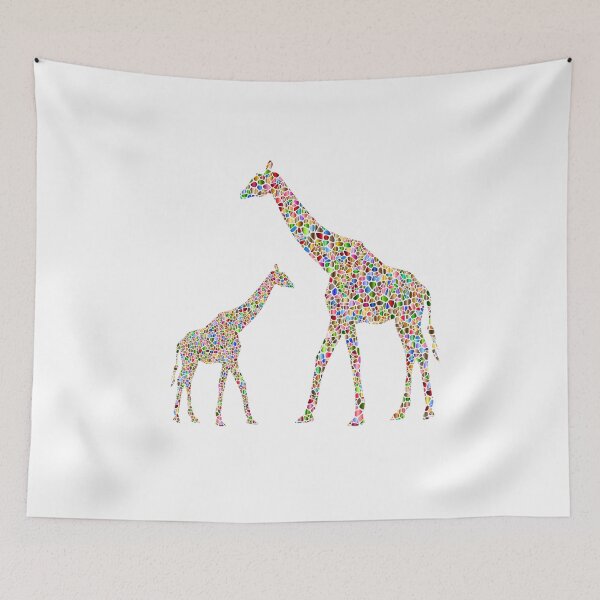 Item preview, Mosaic Giraffes designed and sold by Christoferos.