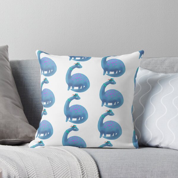 Item preview, Blue dinosaur. Cute digital illustration. designed and sold by Yovin11.