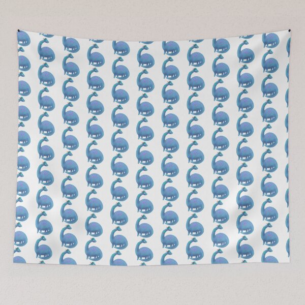Item preview, Blue dinosaur. Cute digital illustration. designed and sold by Yovin11.