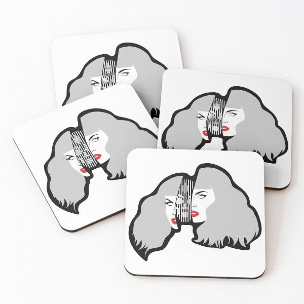 Item preview, Katya Zamolodchikova Drag Race Drag Queen Skull Split Tumblr Edit designed and sold by FridaaErikssson.