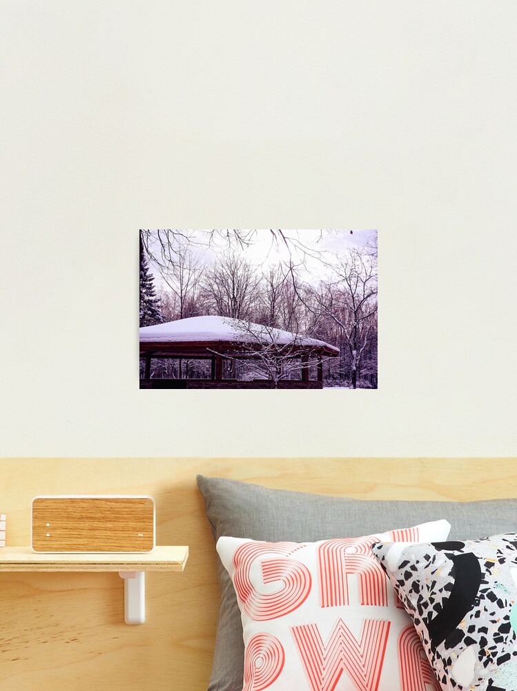 Thumbnail 2 of 3, Photographic Print, In a Winter Park designed and sold by Mallorn.