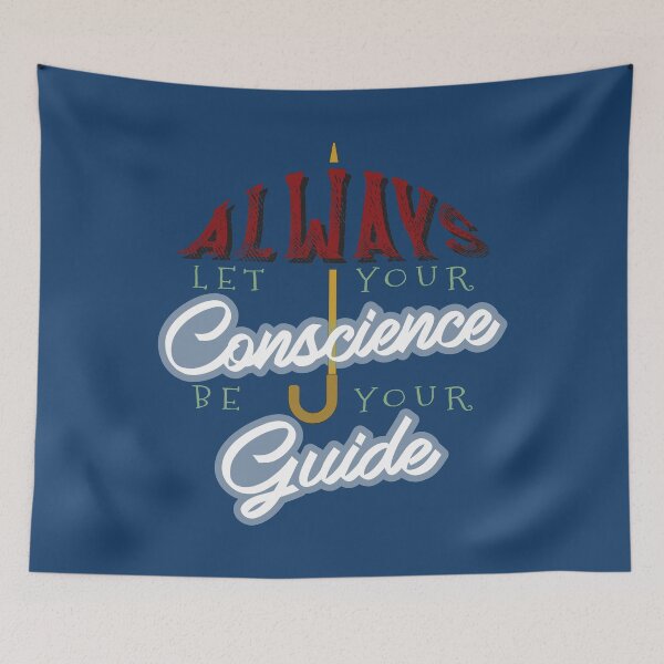 Item preview, Always let your conoscience be your guide designed and sold by minkfloyd.