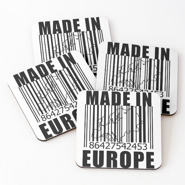 Item preview, Made in Europe proudly european barecode designed and sold by GoodyLeo.