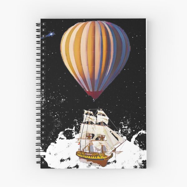 Item preview, Balloon ship in the milky way,  enjoy this space adventure designed and sold by Adson Art Store.