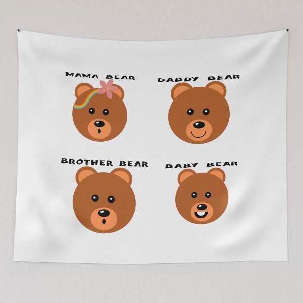Item preview, family bear designed and sold by joy81.