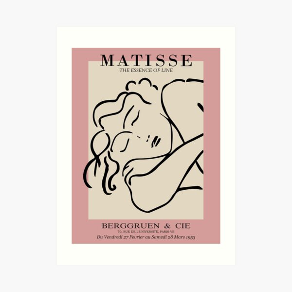 Henri Matisse - Femme endormie - Estampes Impression artistique