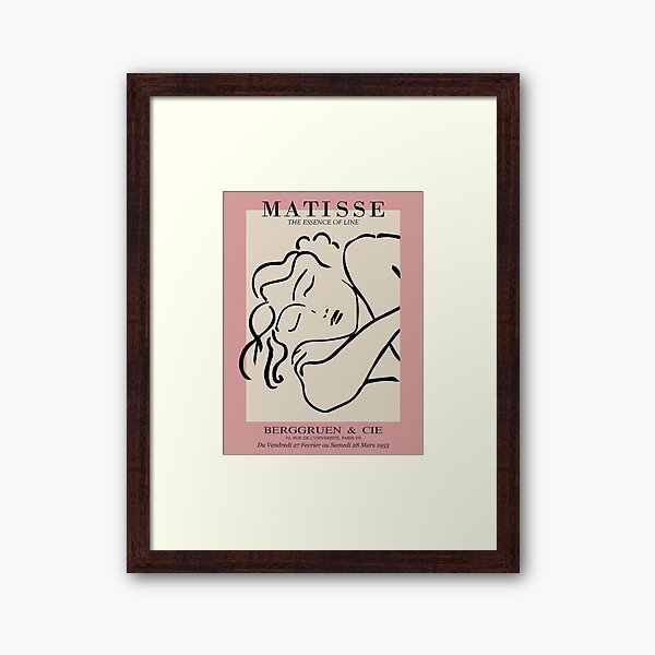  Henri Matisse - Schlafende Frau - Drucke Gerahmter Kunstdruck