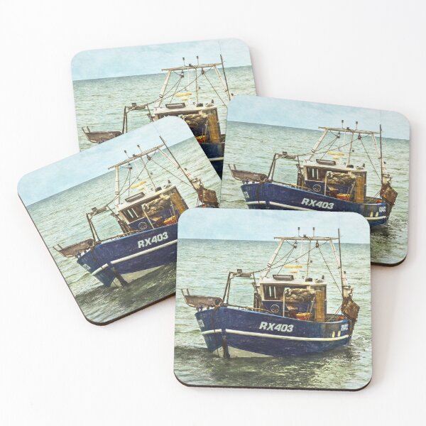 Item preview, Fishing Boat Leaving the Beach designed and sold by IanWL.