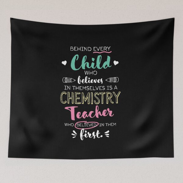 Item preview, Great Chemistry Teacher who believed - Appreciation Quote designed and sold by betternotes.