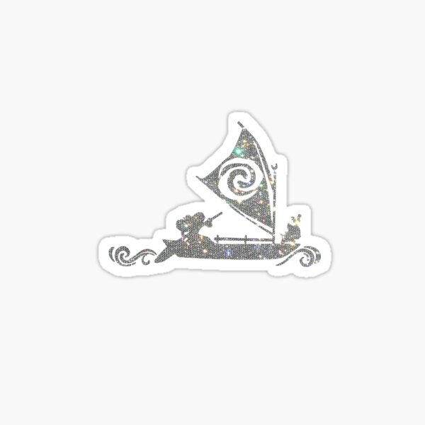 Sparkle Boat Sticker