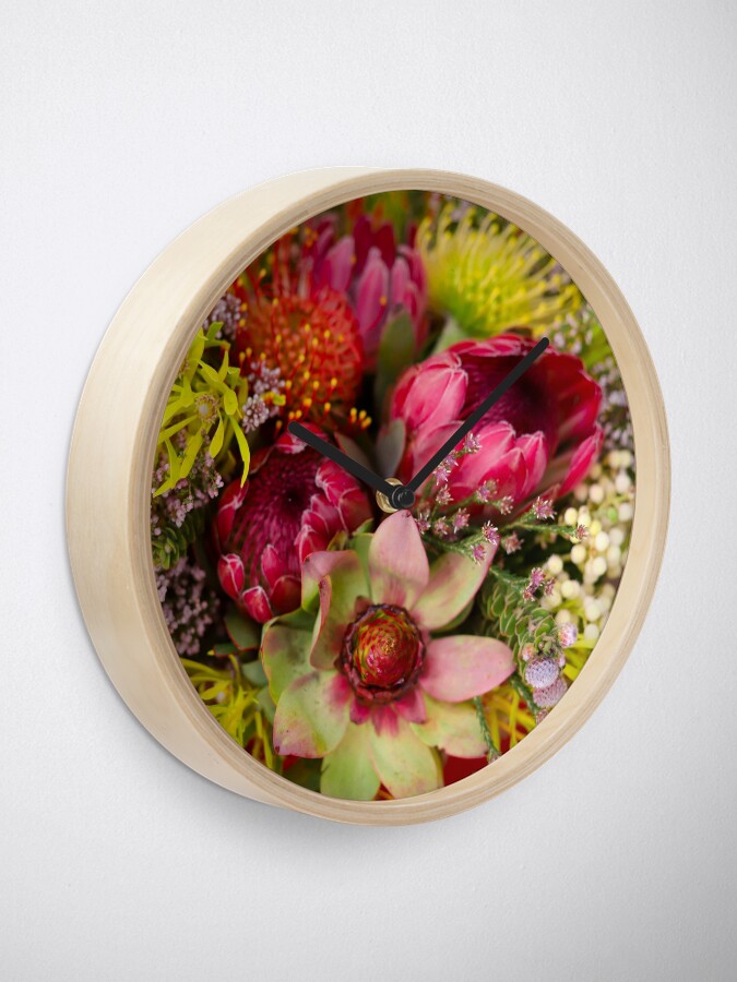 Alternate view of Protea Design in South Africa Clock