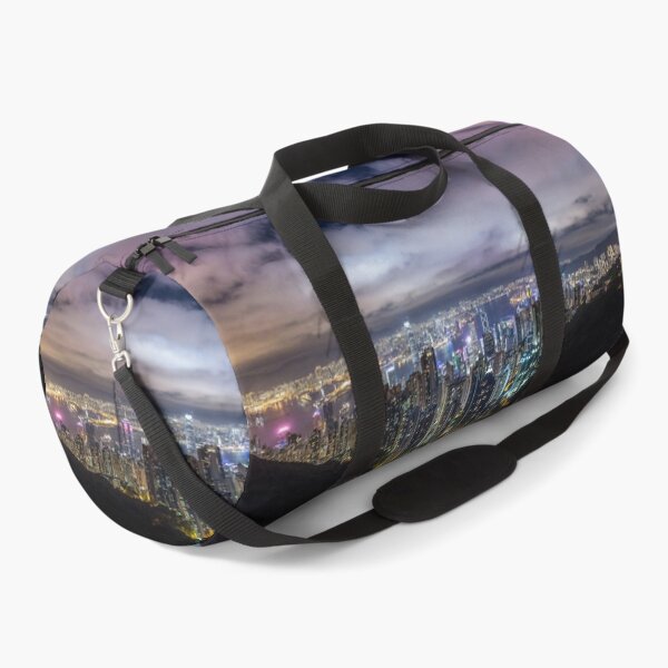 Item preview, Beautiful evening view of the Hong Kong city, HK downtown view. | Hong Kong souvenir. designed and sold by 2AcesDesign.