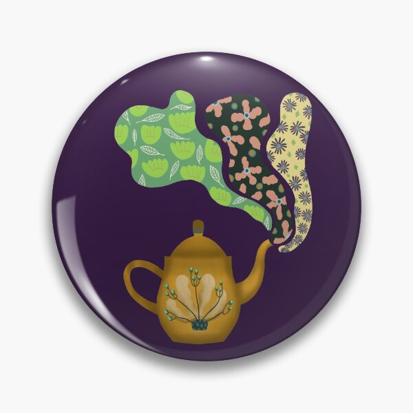 Item preview, teapot with herbal tea designed and sold by Pacesyte.