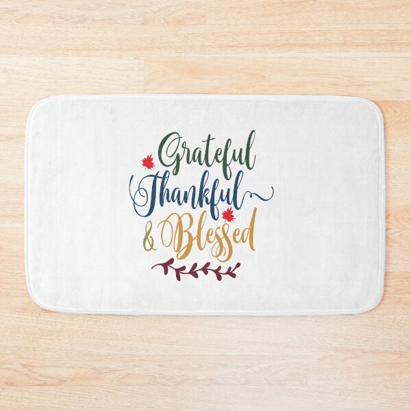 Item preview, Grateful thakful blessed: Funny Fall Design. designed and sold by fajali master.
