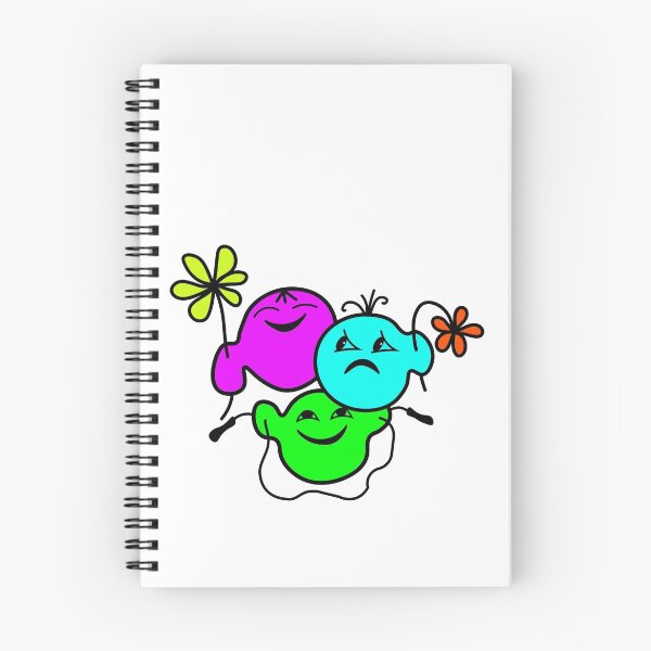 Item preview, Three colored, cartoon children. GIFT for baby Sticker, T-shirt, phone case designed and sold by Galina Kostyaeva.