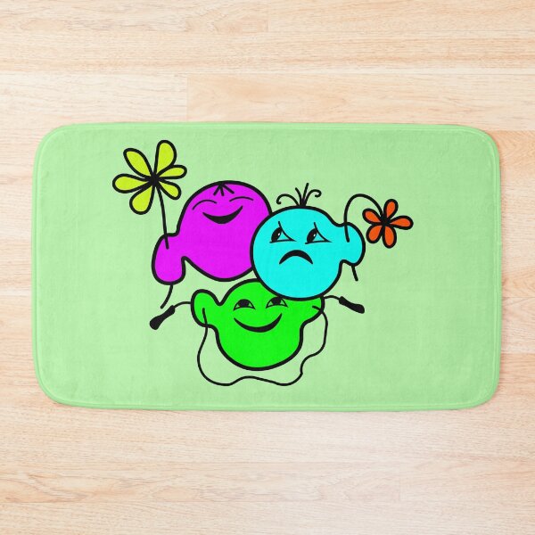 Item preview, Three colored, cartoon children. GIFT for baby Sticker, T-shirt, phone case designed and sold by Galina Kostyaeva.