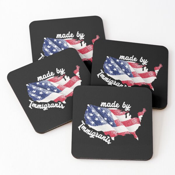 Item preview, Made By Immigrants Design on Black designed and sold by ArqDezines.