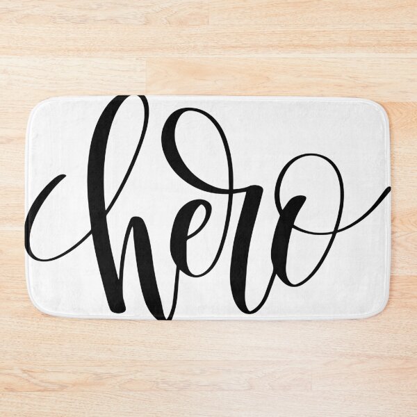 Item preview, HERO typographic design designed and sold by Fernando Ariel.