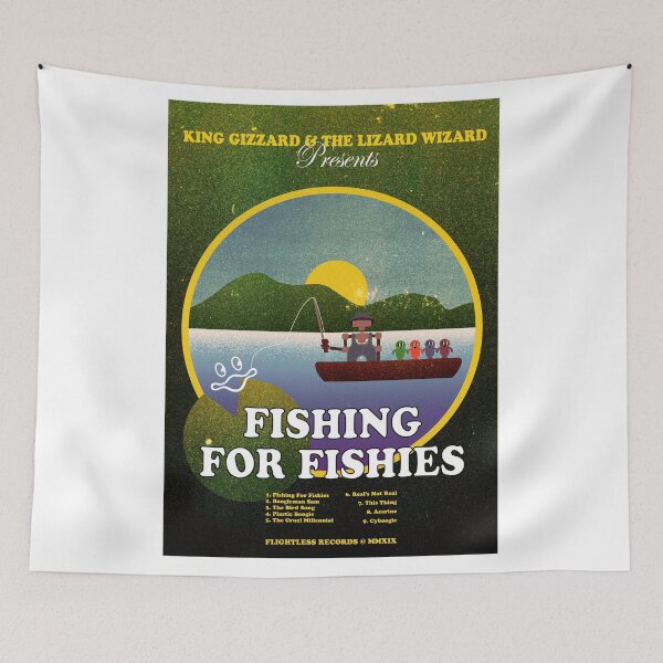 Item preview, King Gizzard Fishing For Fishies WARM VARIANT designed and sold by MikeMoscrop123.