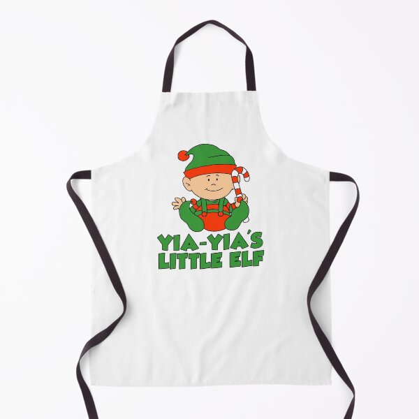 Item preview, Yia-Yia's Little Elf Cartoon Greek Grandmother Christmas designed and sold by jaycartoonist.