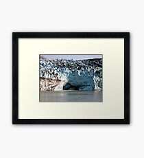 Glacial Melt Framed Print