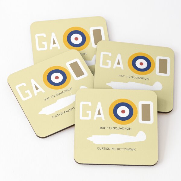 Item preview, 112 squadron P40 fuselage code designed and sold by Wartime Designs.