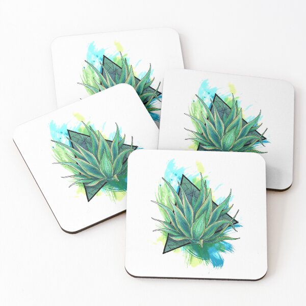 Item preview, Aloe Vera Triangle Splash designed and sold by Art by Sylph.