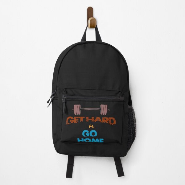 Item preview, Get Hard Or Go Home - Funny BodyBuilding Workout designed and sold by leo121687.