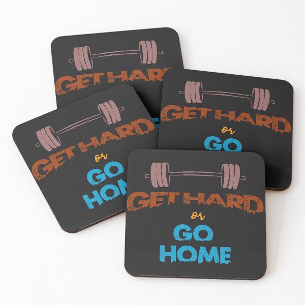 Item preview, Get Hard Or Go Home - Funny BodyBuilding Workout  designed and sold by leo121687.