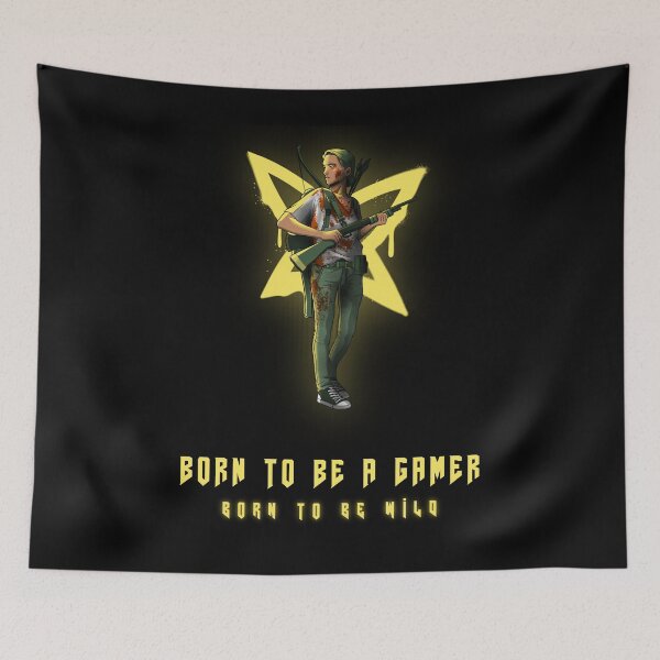 Item preview, Born To Be A Gamer - Born To Be Wild designed and sold by ChaseCoClothing.