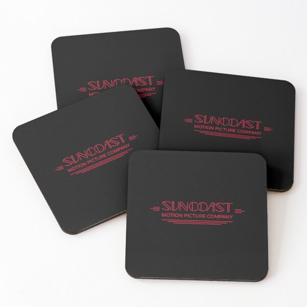 Suncoast | 90s Store | Stickers and T-Shirts Coasters (Set of 4)