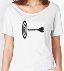 Darts dartboard Women's Relaxed Fit T-Shirt