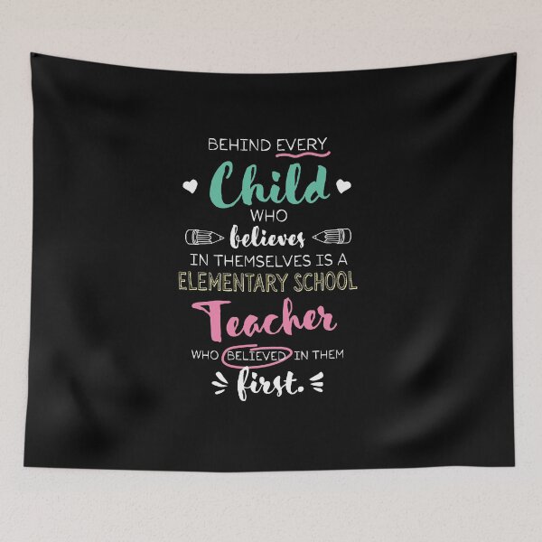 Item preview, Great Elementary School Teacher who believed - Appreciation Quote designed and sold by betternotes.