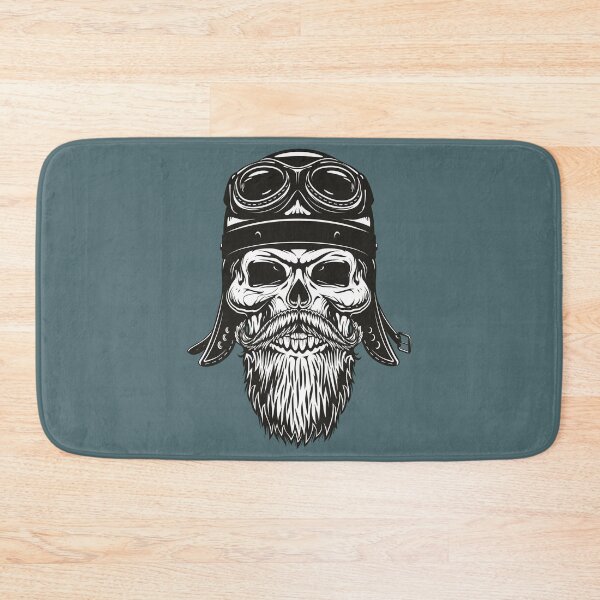 Item preview, Biker Skull designed and sold by NewWorldIsHere.