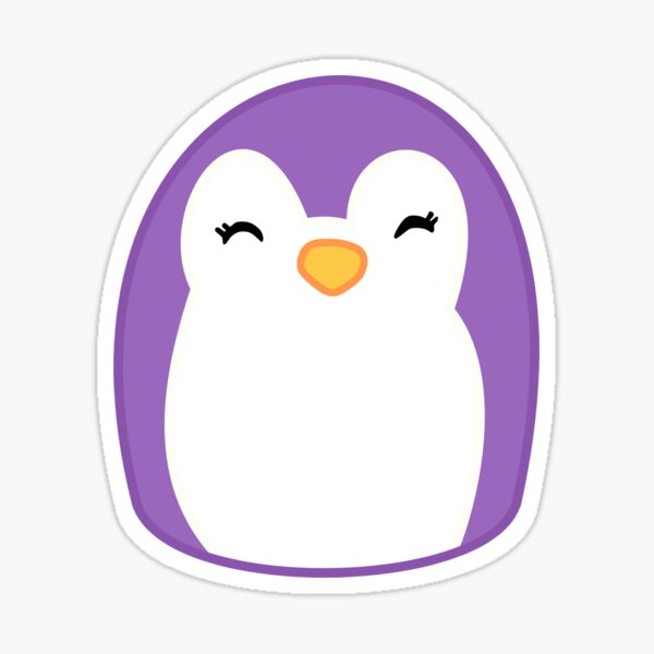 squishmallow purple penguin
