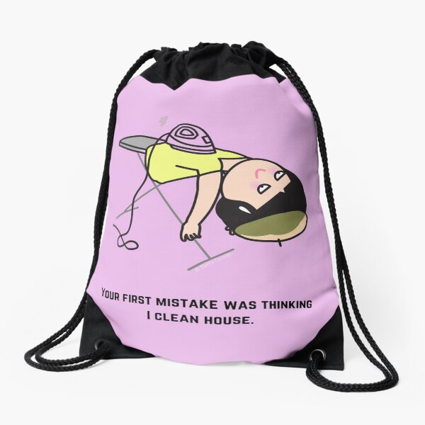 Item preview, Thinking I Clean House, Funny Cartoon Housekeeping Humor designed and sold by SavvyCleaner.