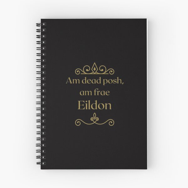 Item preview, Am dead posh, am frae Eildon | The Scottish Borders designed and sold by yourscotborders.